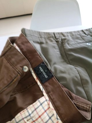 7 Pantalones PERTEGAZ Hombre Gris