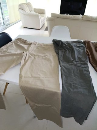 7 Pantalones PERTEGAZ Hombre Gris