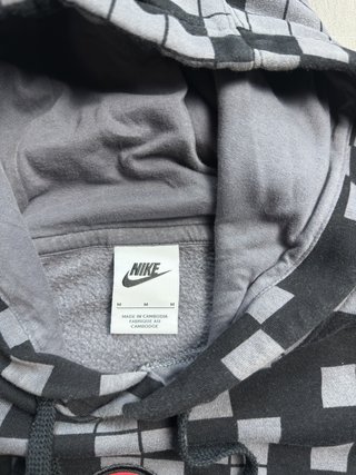 Felpa Nike PSG Nera e Grigia Taglia M