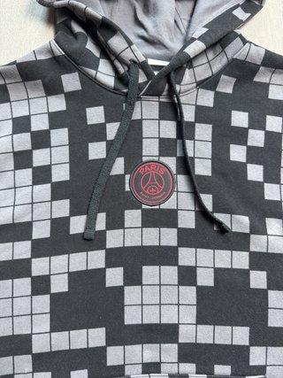 Felpa Nike PSG Nera e Grigia Taglia M