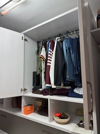 Mueble Cama Abatible con Escritorio y Armario