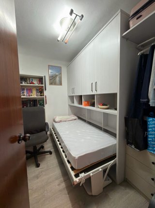 Mueble Cama Abatible con Escritorio y Armario