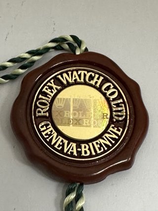 Sello de Lacre Rolex Granate