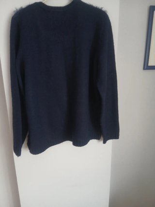 Jersey Viriato azul con pelo