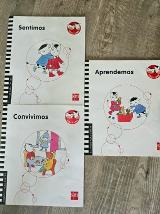 Libros educativos Peca y Lino: sentimos,aprendemos