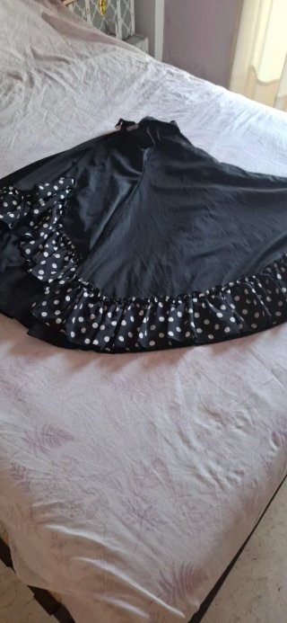Falda de baile flamenco para niña