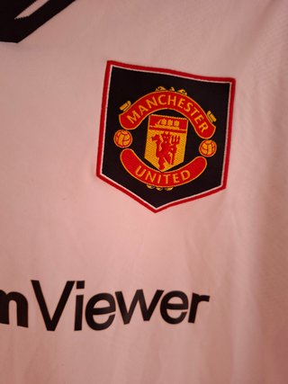 Camiseta Manchester United Adidas Blanca