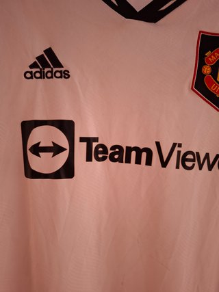Camiseta Manchester United Adidas Blanca