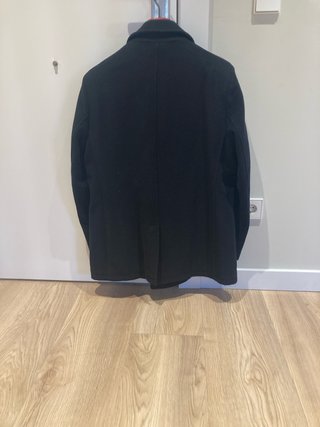 Chaquetón de paño azul marino Old Taylor