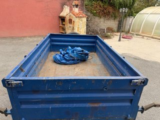 Remolque coche hierro 2,20x1,30