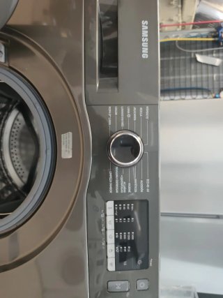 Lavadora Samsung Gris