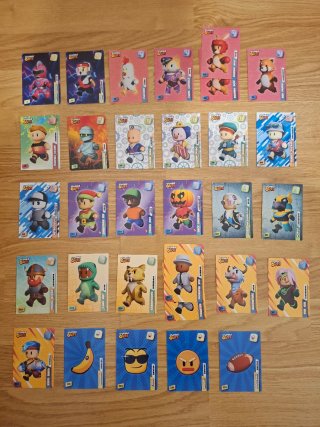 Lote de 31 cartas Stumble Guys