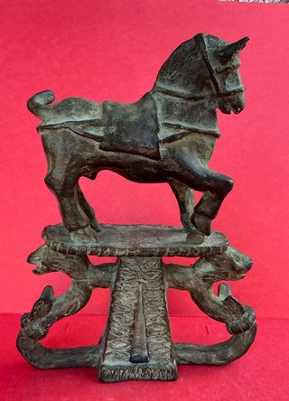Réplica pasariendas romano de Valerio.Bronce.