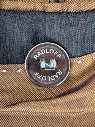 Traje Diplomático Marrón de Hombre