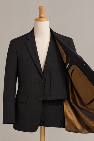 Traje Diplomático Marrón de Hombre