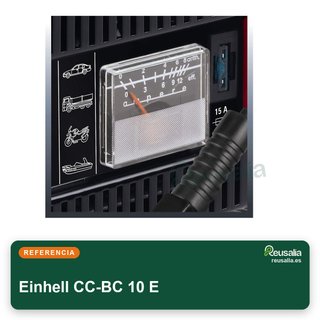 Einhell CC-BC 10 E cargador baterías 5-200Ah 12V