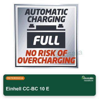 Einhell CC-BC 10 E cargador baterías 5-200Ah 12V