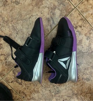 Zapatillas Reebok Halterofilia Negro/Morado