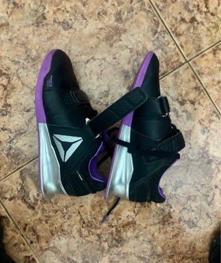 Zapatillas Reebok Halterofilia Negro/Morado