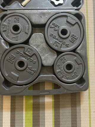 Set Mancuernas DOMYOS 20kg