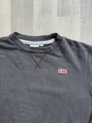Felpa Napapijri Nera Vintage Taglia S