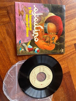 Cuentos disco Aladino y la lámpara maravillosa