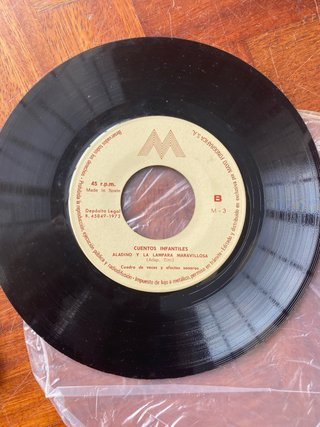 Cuentos disco Aladino y la lámpara maravillosa