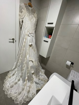 Vestido de Novia Vintage Años 80