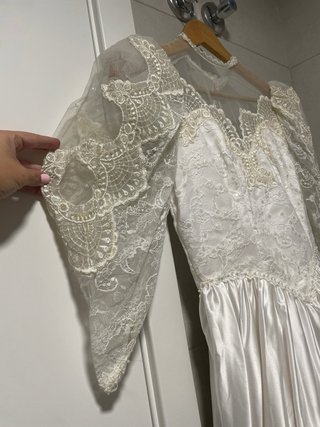 Vestido de Novia Vintage Años 80