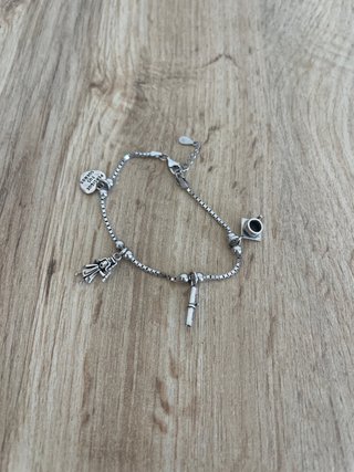 Pulsera Plata Graduación Persigue Tus Sueños
