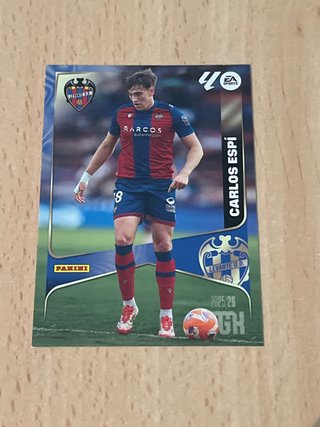 Carta Rookie Carlos Espi 2025/26 Panini