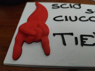 Quadro scaramantico in 3d