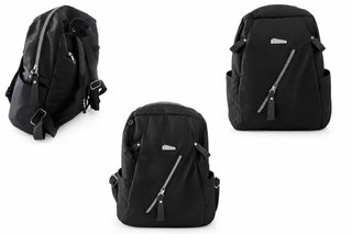 Mochila estilo coreano negra