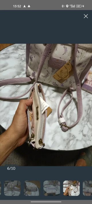Mochila Sweet Candy con monedero elegante
