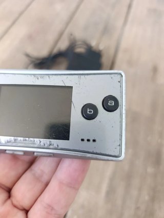 Nintendo Game Boy Micro Plata cargador original