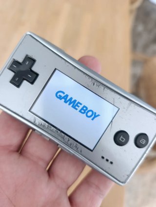Nintendo Game Boy Micro Plata cargador original
