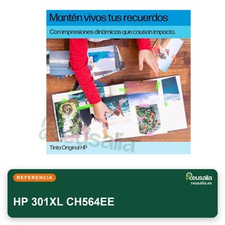 Cartuccia d'inchiostro tricolor HP 301XL CH564EE 300 pagine