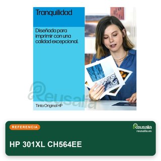 Cartuccia d'inchiostro tricolor HP 301XL CH564EE 300 pagine