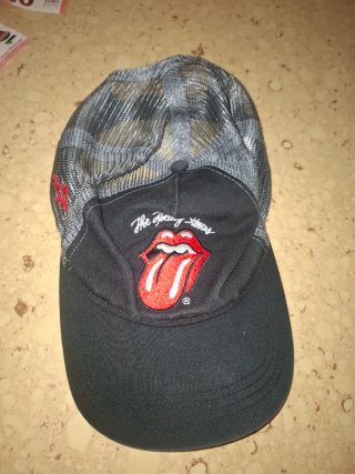 Gorra The Rolling Stones Negra y Gris