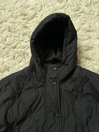 Cazadora Acolchada Negra Zara