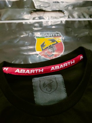 Camiseta ORIGINAL Abarth Negra Talla XS Niñ@