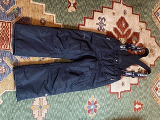 Pantalón de nieve Brugi negro T. 6-7 años