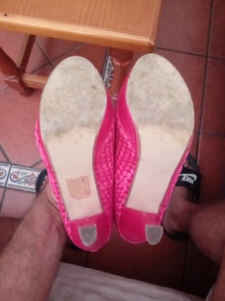 Zapatos de Tacón Fucsia Marypaz Talla 36