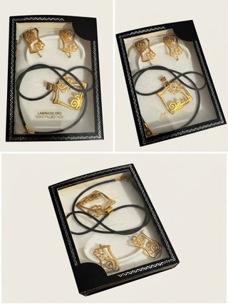 Conjunto Joyería Laminado Oro 14/20