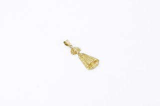 Colgante con forma virgen oro 18k Quickgold