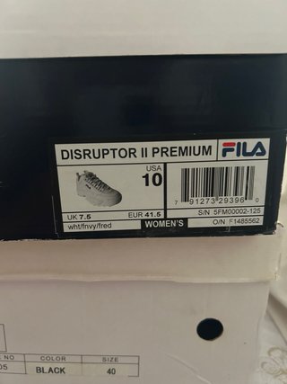 Zapatos Fila blancos de mujer