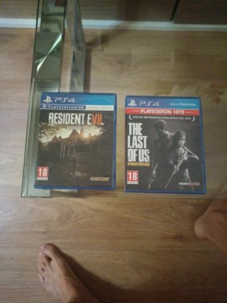2 Juegos PS4: Resident Evil 7 y The Last of Us
