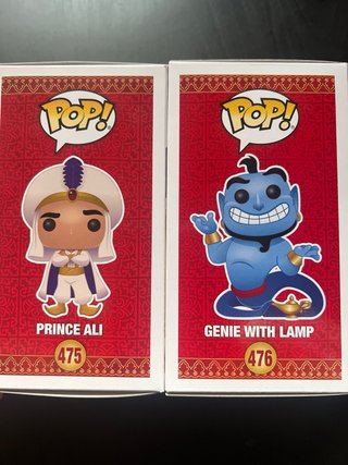 Funko Pop Prince Ali y Genie with Lamp