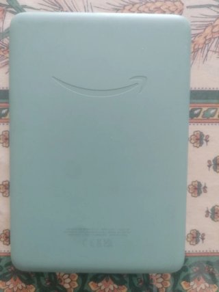 Amazon Kindle Verde y Blanco