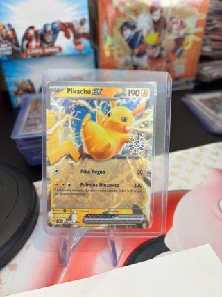 Carta Pokémon Pikachu ex 063/193